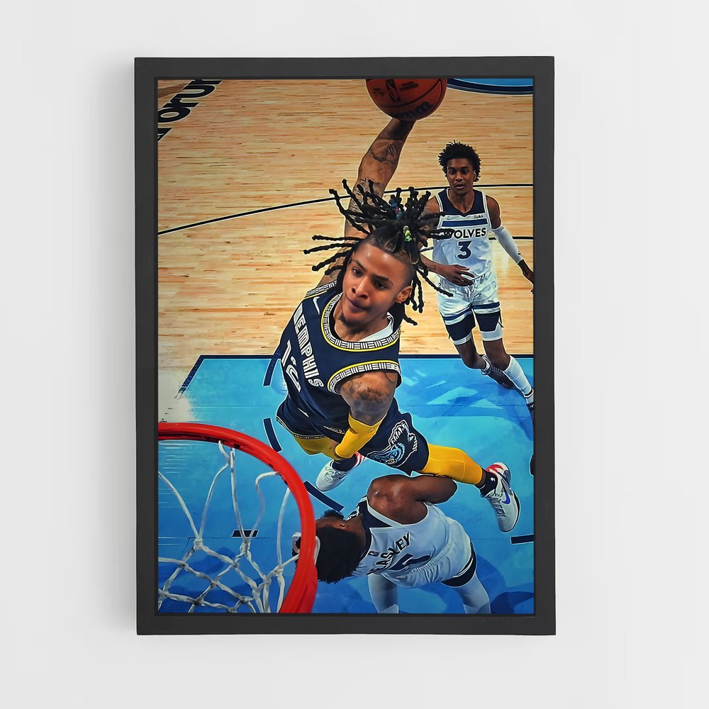 Poster rythme de basketball (vue 2)